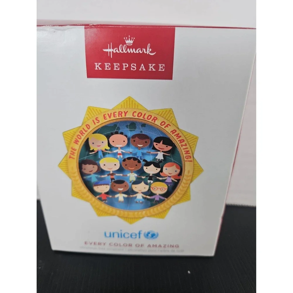 Hallmark Keepsake Every Color of Amazing Unicef Christmas 2023 Ornament (A)